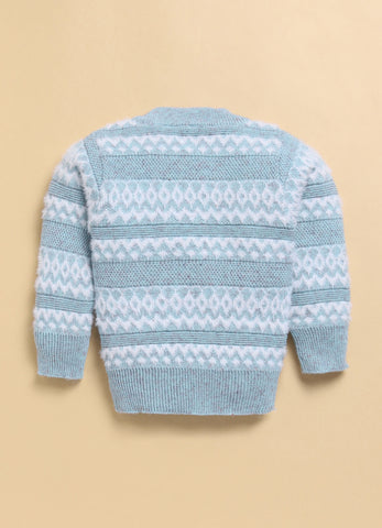 Toonyport Cool Striped Woolen Sweater