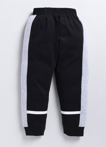 Boys' Printed Cotton T-Shirts with Jogger Set