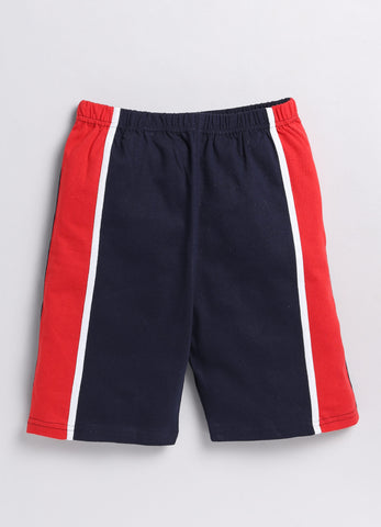 Boys' Printed Cotton T-Shirts and Shorts Set