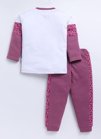 Toonyport Boys' Color Blocked Comfy T-shirt with Jogger Set