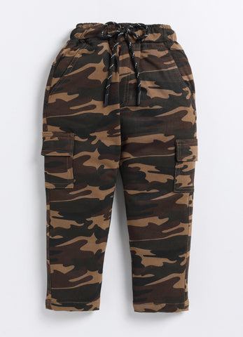 Toonyport Boys' T-Shirt with Camouflage Jogger - Clothing Set