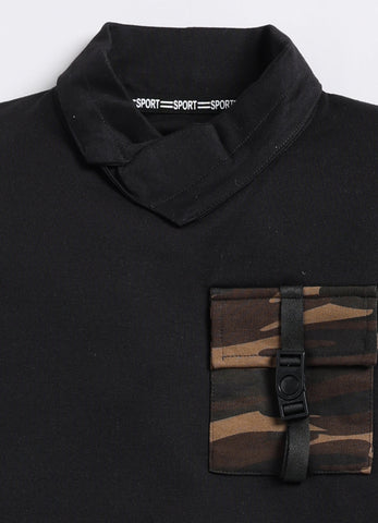 Toonyport Boys' T-Shirt with Camouflage Jogger - Clothing Set