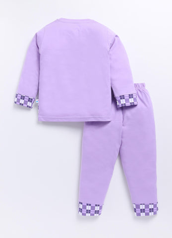Toonyport Printed Comfy T-shirt with Jogger Set