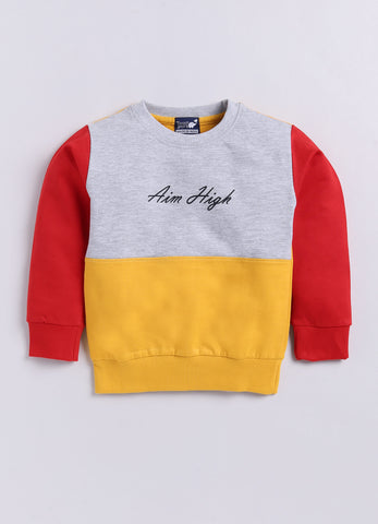 Boys' Pure Cotton Printed Sweatshirt