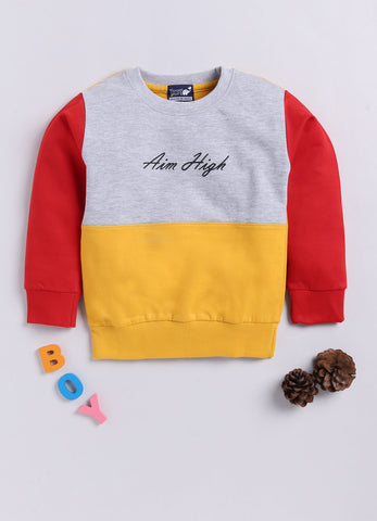 Boys' Pure Cotton Printed Sweatshirt