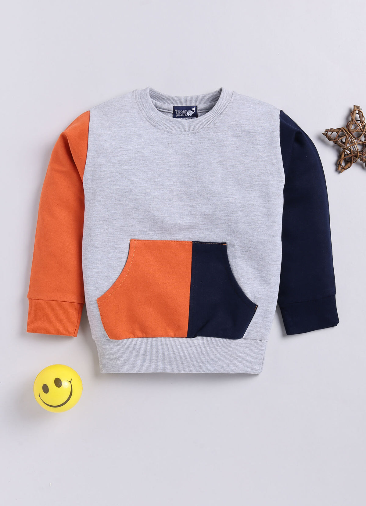 Boys' Pure Cotton Printed Sweatshirt