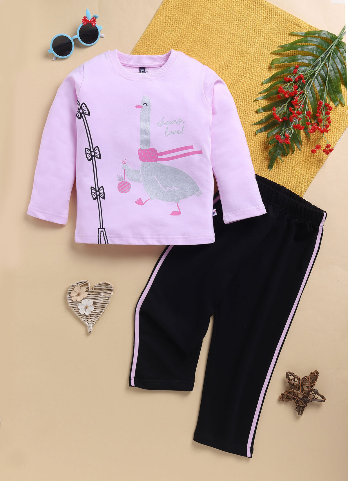 Toonyport Cozy Winter Clothing Set for Girls