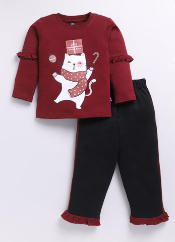 Toonyport Cozy Winter Clothing Set for Girls