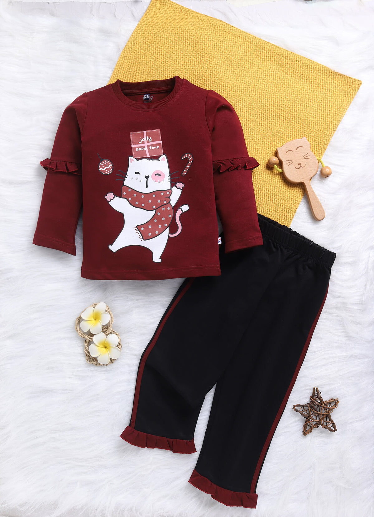 Toonyport Cozy Winter Clothing Set for Girls