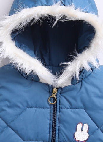 Toonyport Snug Blue Hooded Jacket