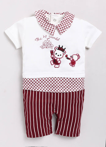 Infant Cotton Printed Rompers | Charming Designs for Babies