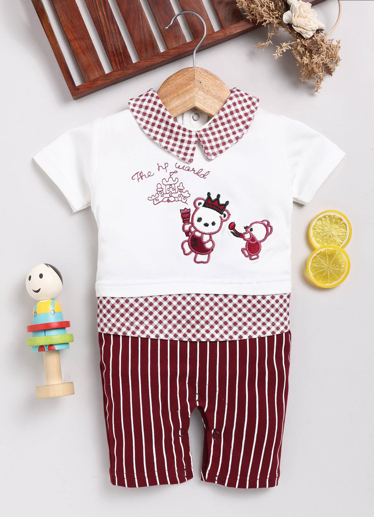 Infant Cotton Printed Rompers | Charming Designs for Babies