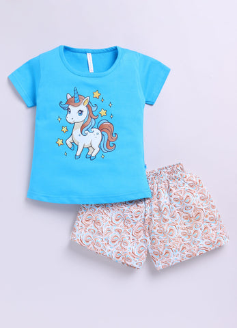 Toonyport Girls' Magical Unicorn Clothing Set