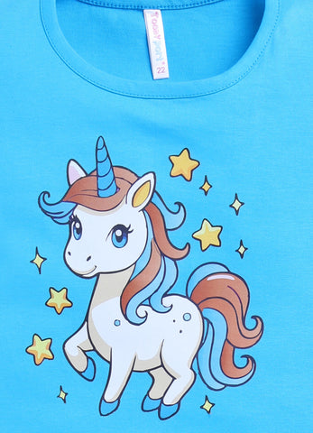 Toonyport Girls' Magical Unicorn Clothing Set