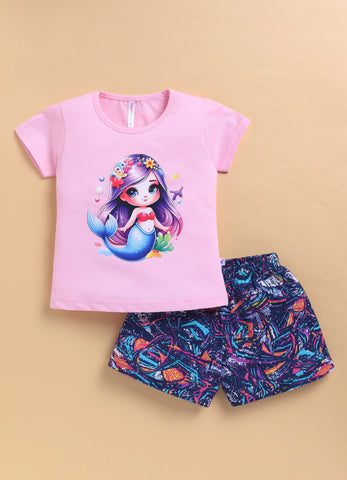 Toonyport Girls' Magical Mermaid Clothing Set