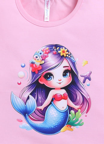 Toonyport Girls' Magical Mermaid Clothing Set