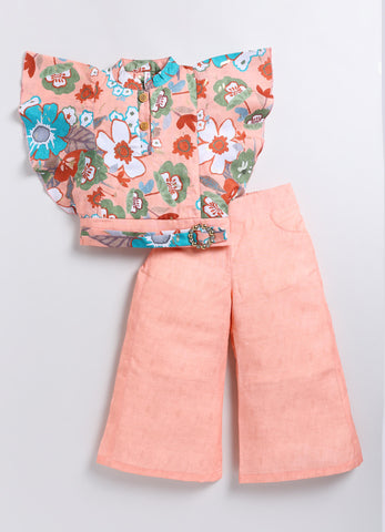 Toonyport Girls' Floral Charm Co-ord Set