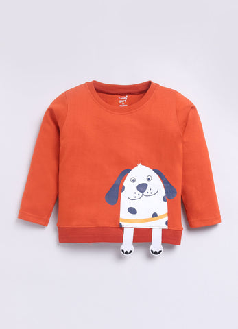 Toonyport Comfy Puppy T-shirt with Jogger Set