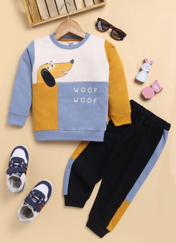 Toonyport Printed Comfy T-shirt with Jogger Set