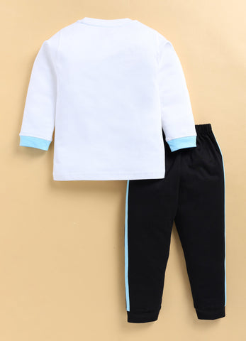 Toonyport Printed Comfy T-shirt with Jogger Set