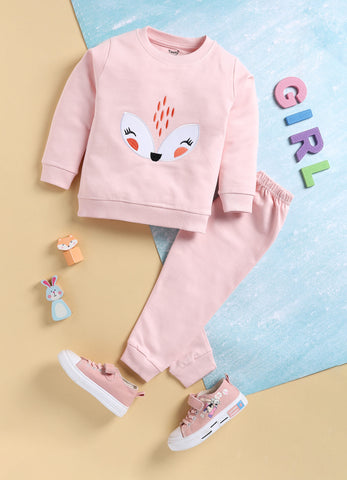 Toonyport Cute Carrot Comfy Sweatshirt with Jogger Set