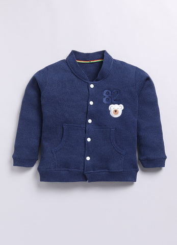 Toonyport Boys ' Bear Patched Clothing Set