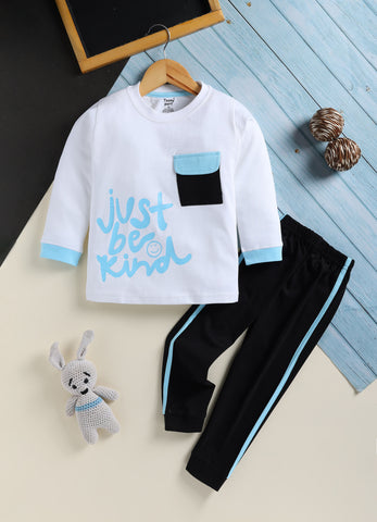 Toonyport Printed Comfy T-shirt with Jogger Set