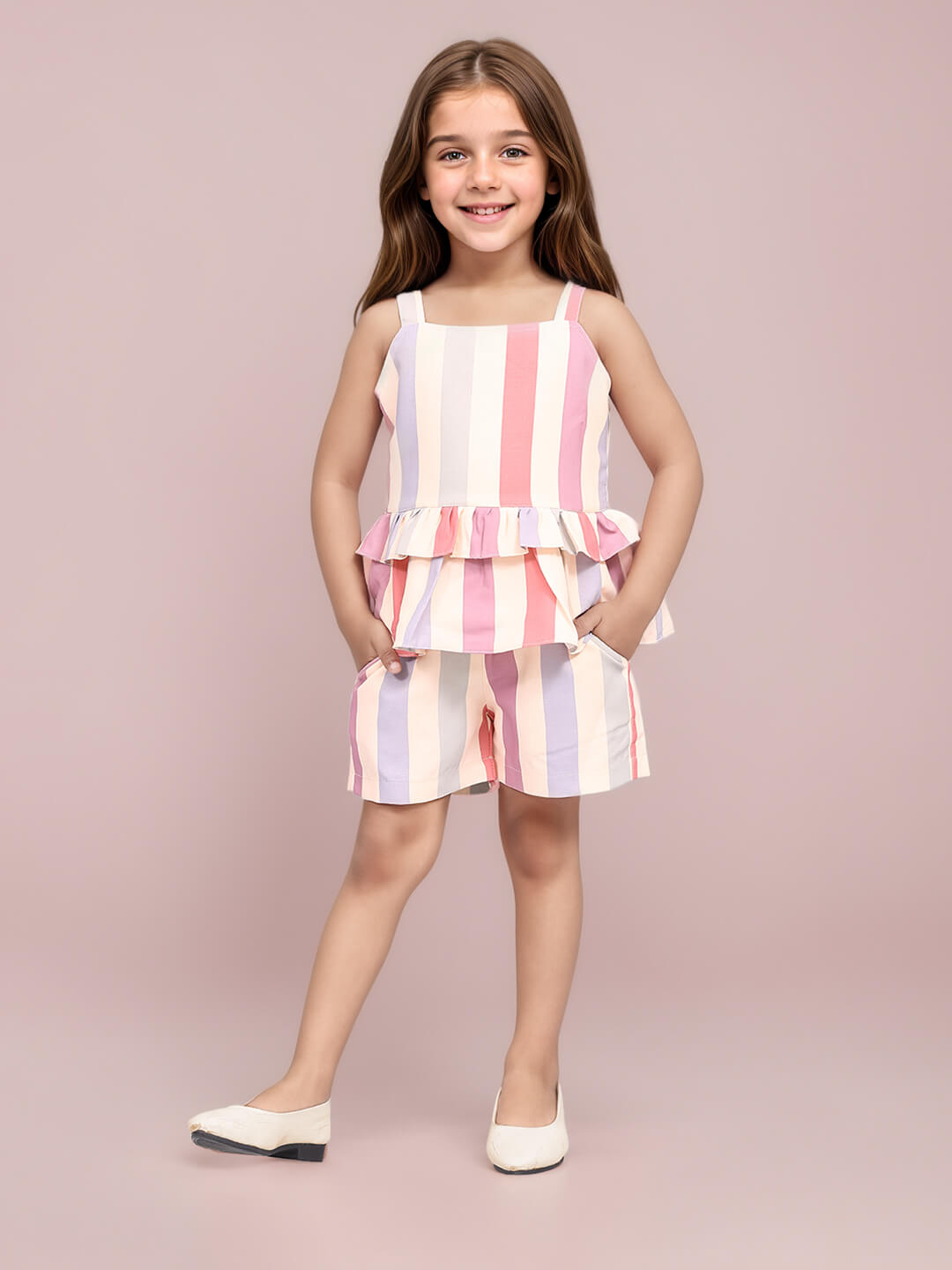 Toonyport Charming Girls' Cotton Co-ords: Stylish Sets for Every Occasion