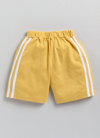 Boys' Printed Cotton T-Shirts and Shorts Set